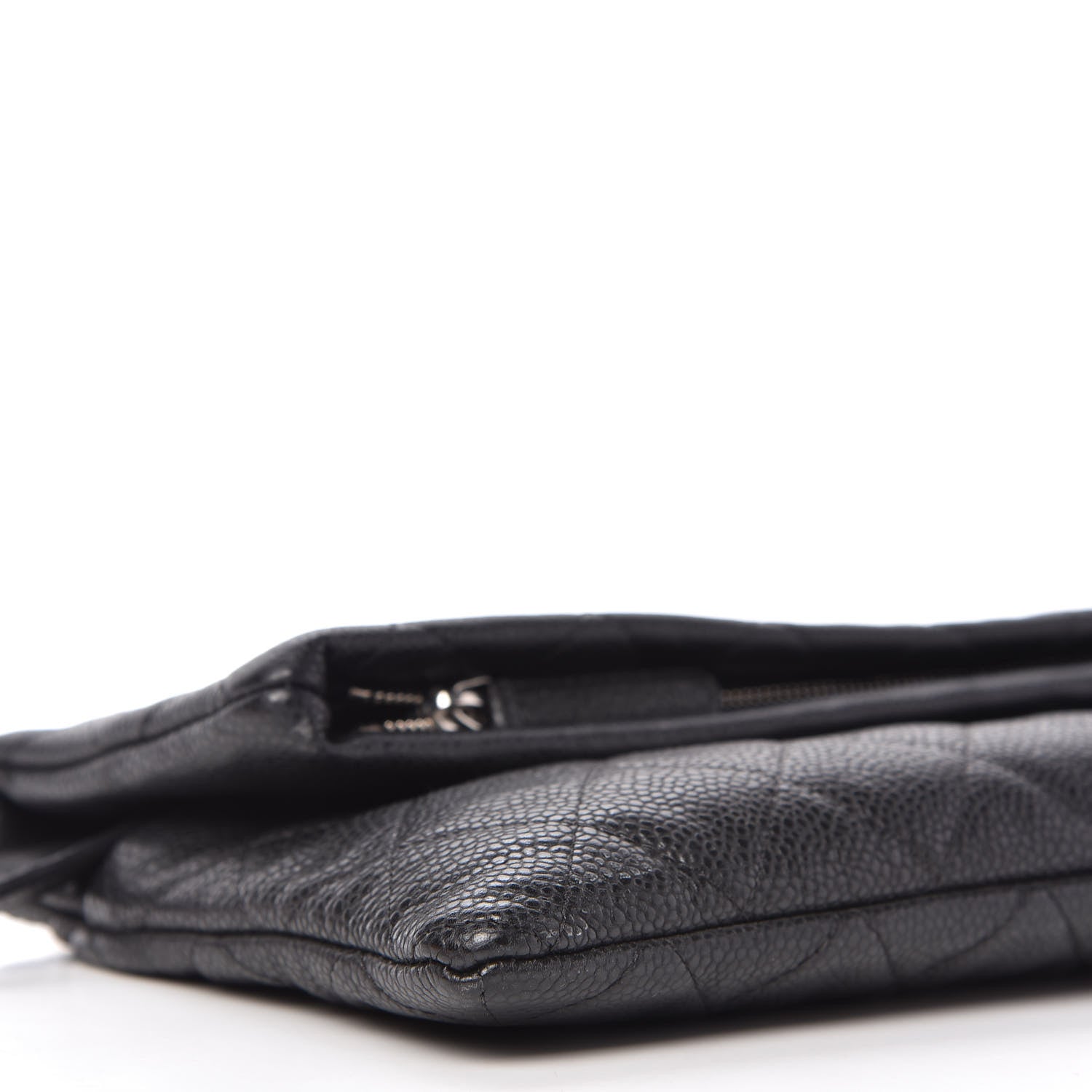 Chanel Caviar Quilted CC Beauty Clutch Black 6 of 10