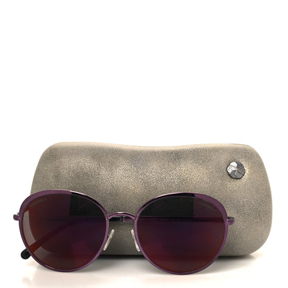 Chanel Round Spring Sunglasses 4206 Purple 7 of 7