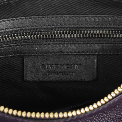 Givenchy Sugar Goatskin Small Colorblock Pandora Aubergine 7 of 8
