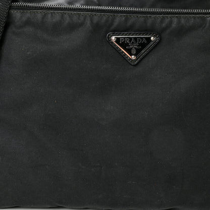Prada Tessuto Nylon Messenger Bag Black 12 of 12