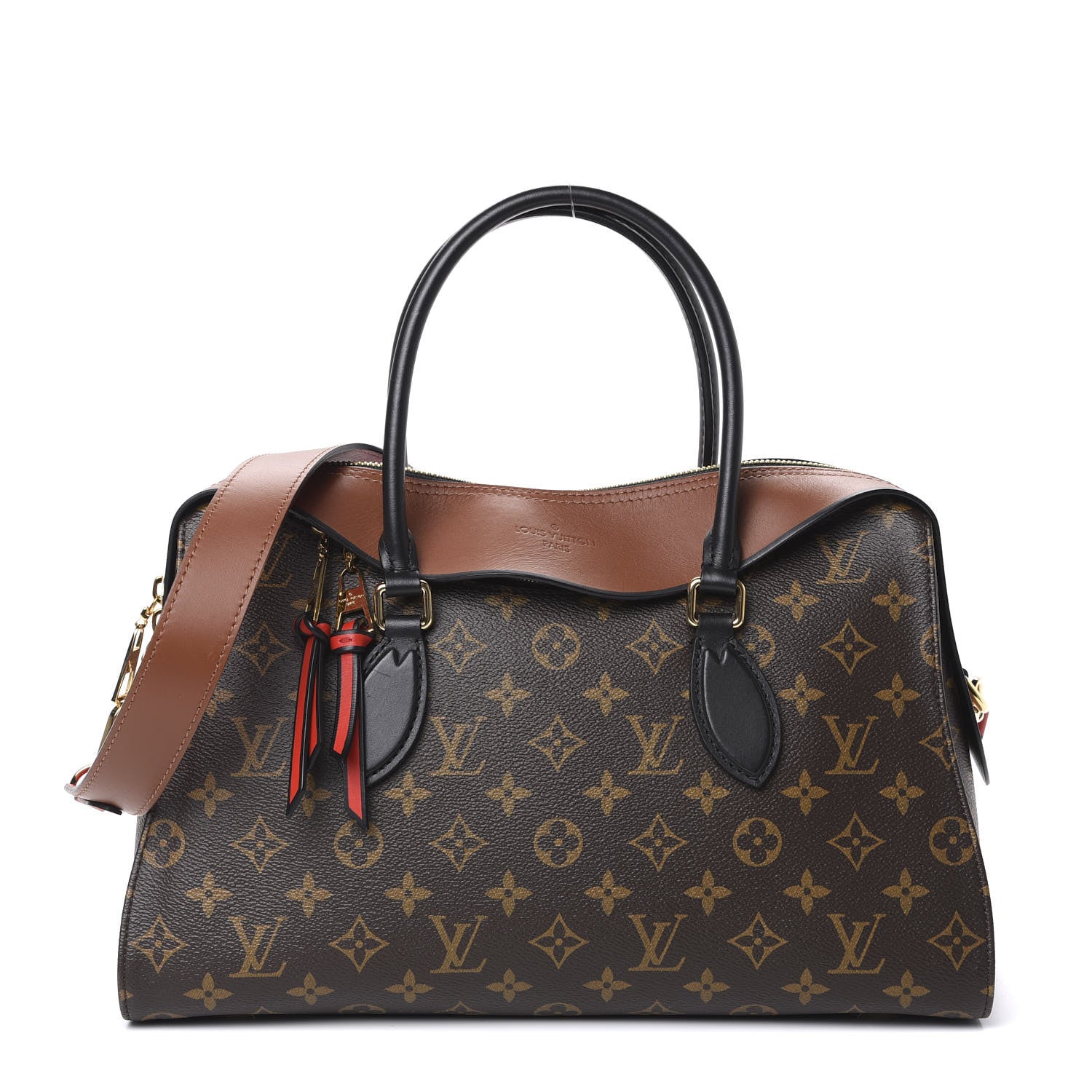 Louis Vuitton Monogram Tuileries Caramel Rouge 1 of 10
