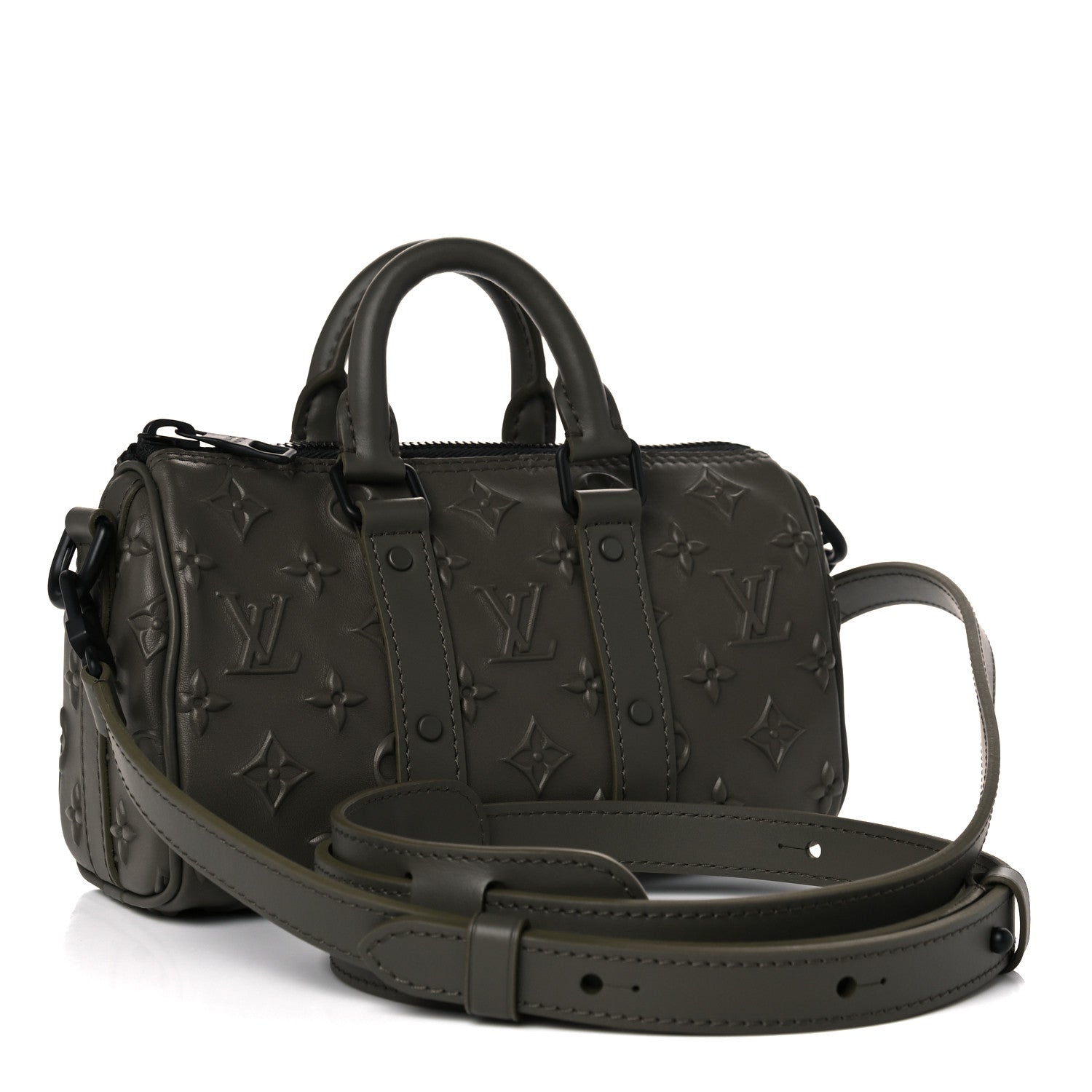 Louis Vuitton Monogram Seal Keepall XS Khaki 2 of 8