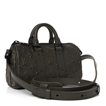 Louis Vuitton Monogram Seal Keepall XS Khaki 2 of 8