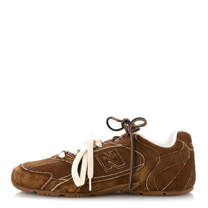 Miu Miu X NEW BALANCE Suede 530 SL Sneakers 38 Cinnamon 1 of 8