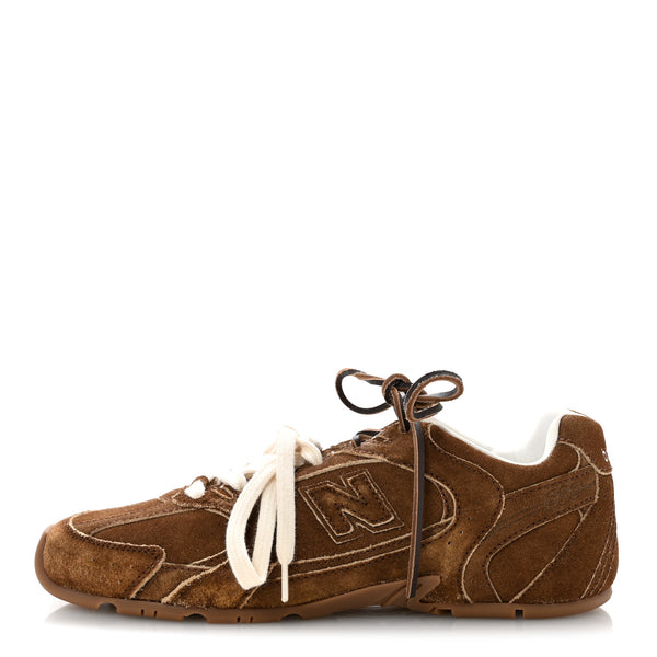 Miu Miu X NEW BALANCE Suede 530 SL Sneakers 38 Cinnamon 1915541