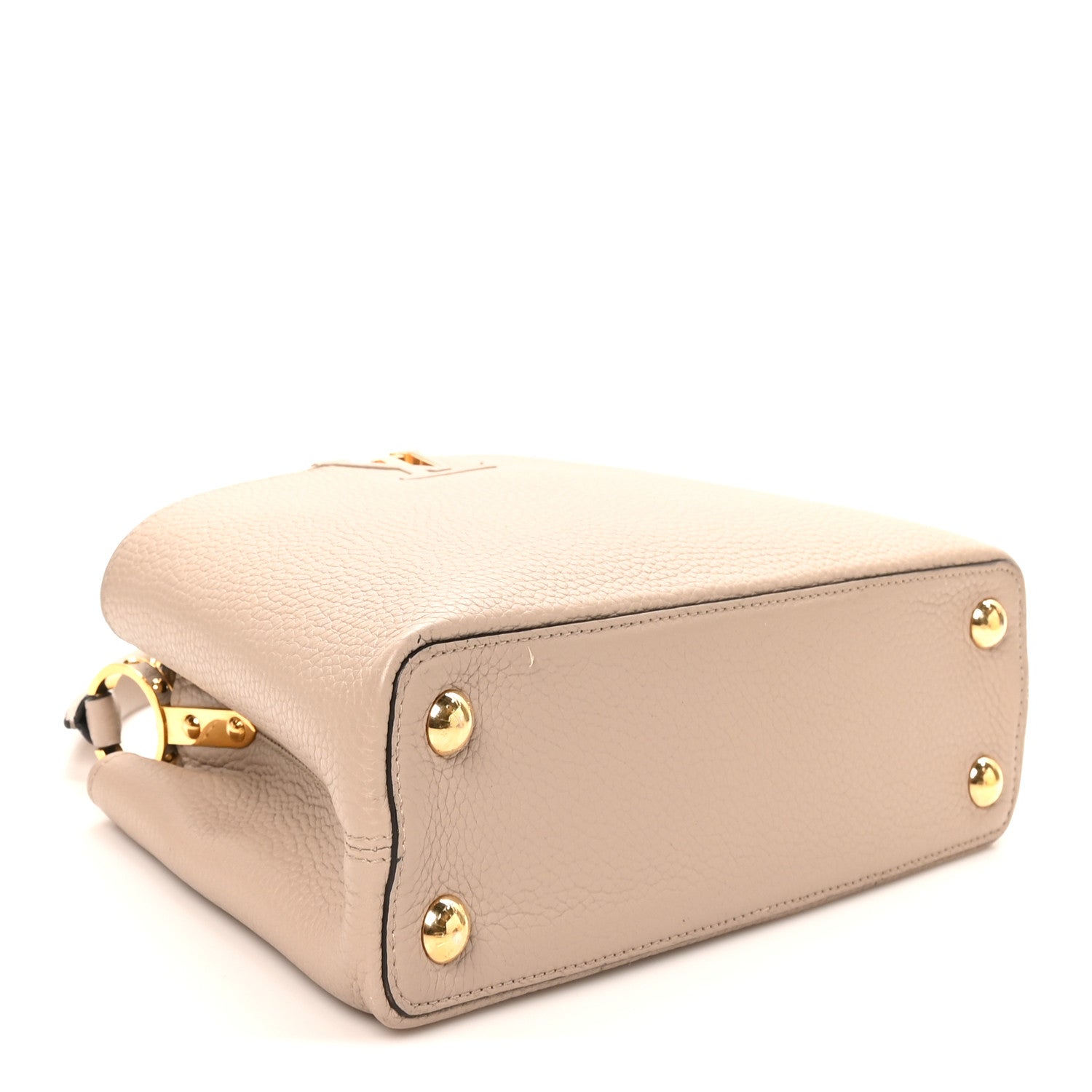 Louis Vuitton Taurillon Capucines BB Galet 3 of 8