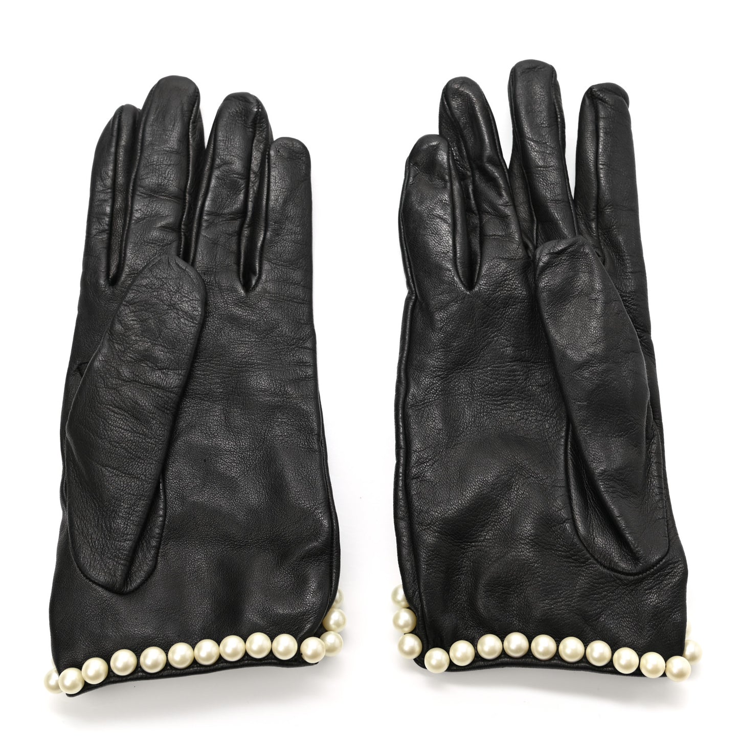Nappa Pearl Gloves 8.5 L Black