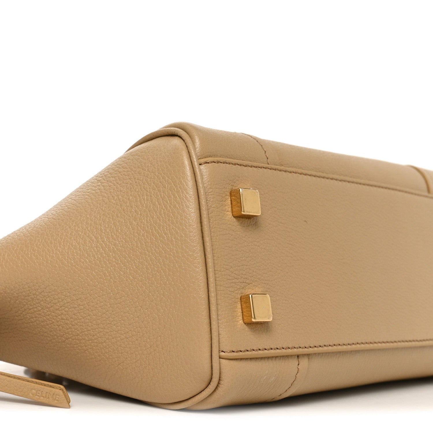 Celine Grained Calfskin Small New Luggage Sandcastle 9 of 10