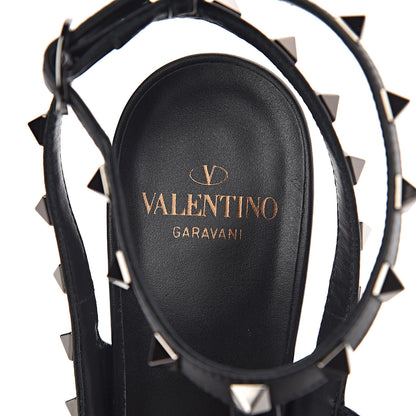 Valentino Garavani X UNDERCOVER Calfskin Rockstud Ankle Strap Pumps 38 Black 8 of 10