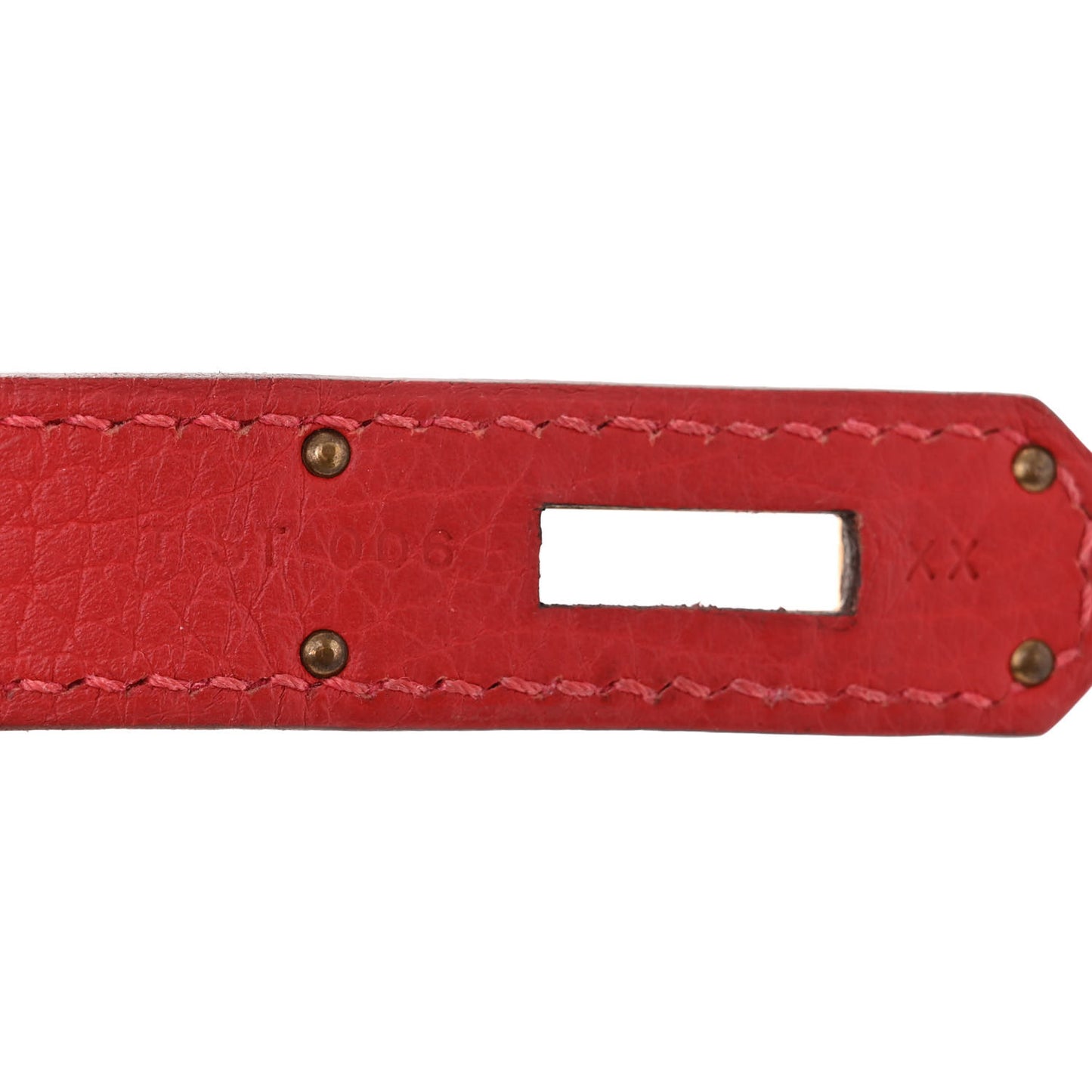 Taurillon Clemence Birkin 30 Rouge Casaque