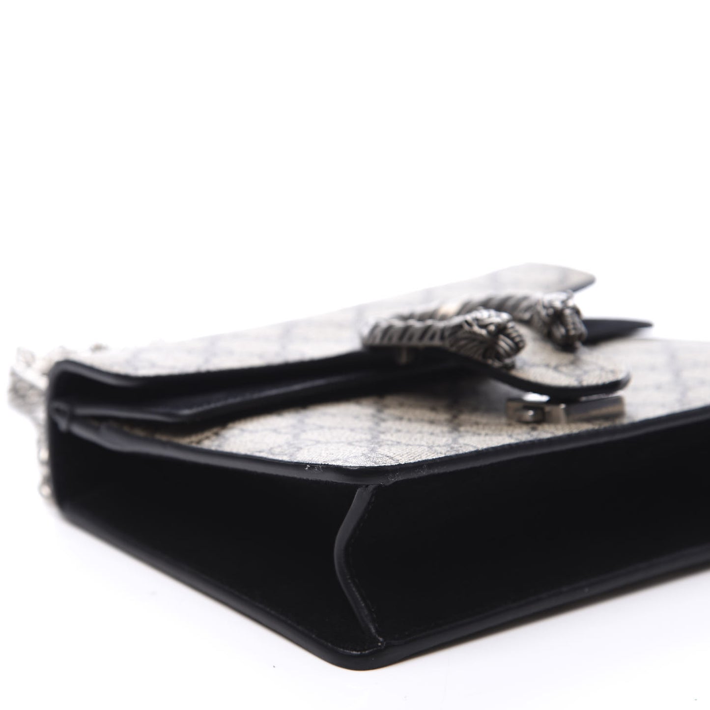 GG Supreme Monogram Mini Dionysus Shoulder Bag Black