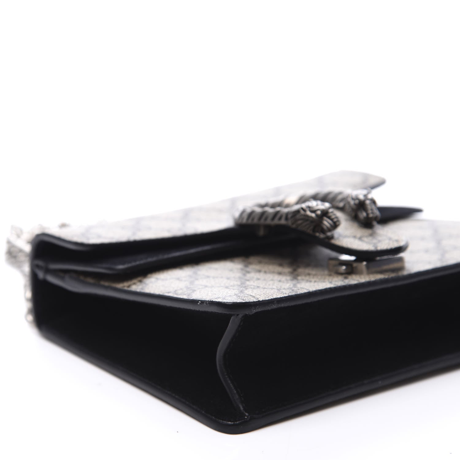 Gucci GG Supreme Monogram Mini Dionysus Shoulder Bag Black 9 of 11