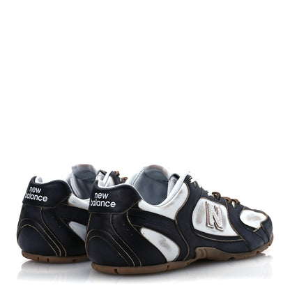 Miu Miu X NEW BALANCE Calfskin 530 SL Sneakers 41 Black White 5 of 10
