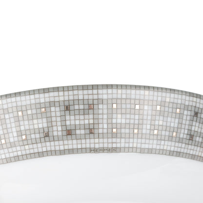 Hermes Porcelain Mosaique Au 24 Platine Cereal Bowl Set of 2 7 of 7