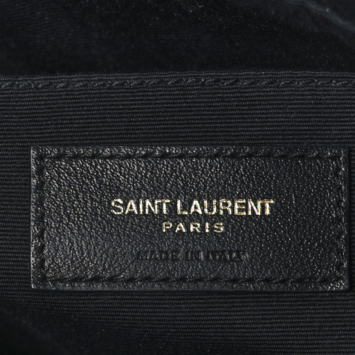 Calfskin Matelasse Monogram Lou Camera Bag Black