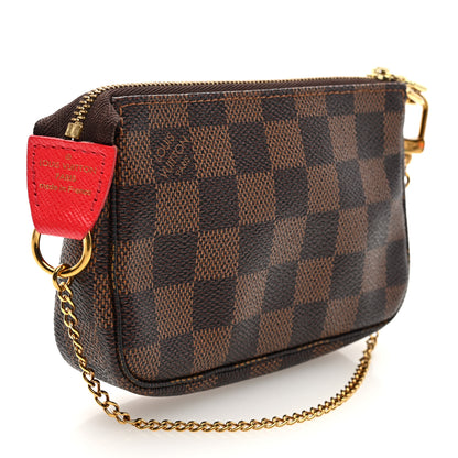 Louis Vuitton Damier Ebene 2016 Christmas Animation Mini Pochette Accessories 3 of 8