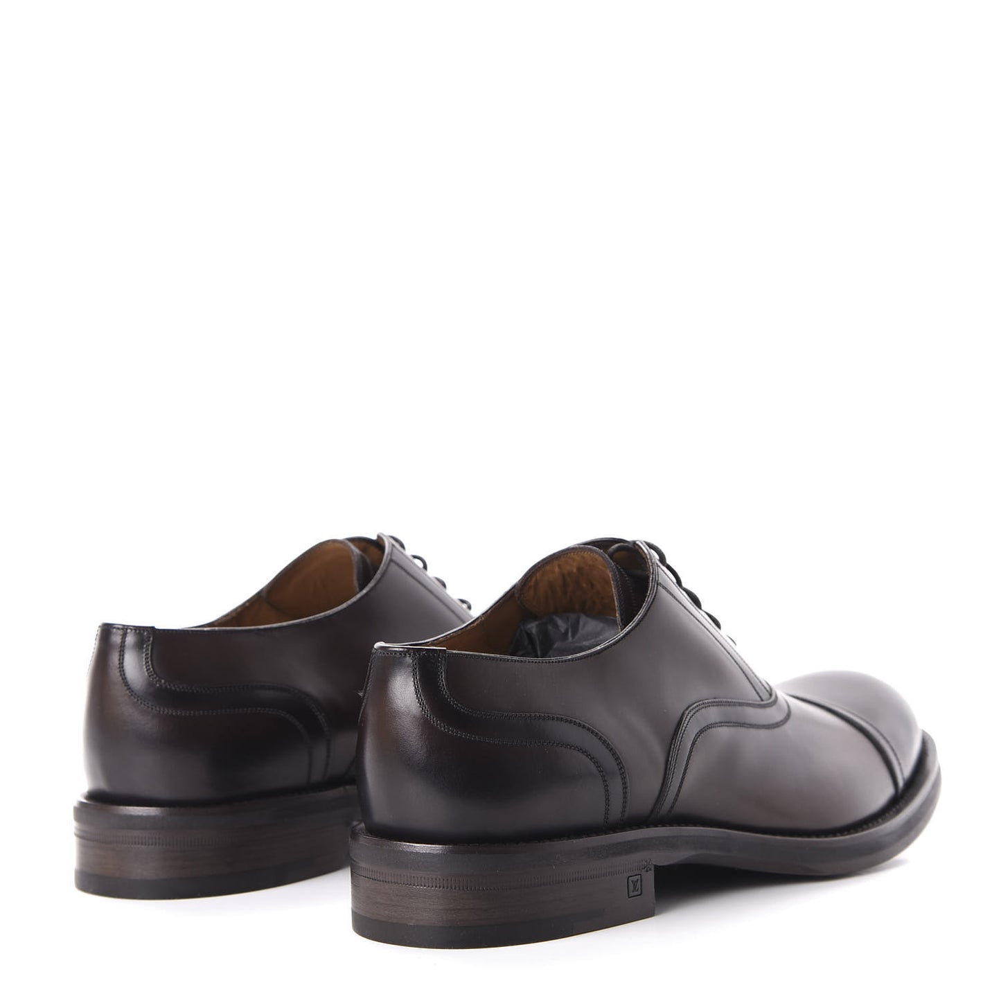 Calfskin Mens Oxfords 10.5 Brown
