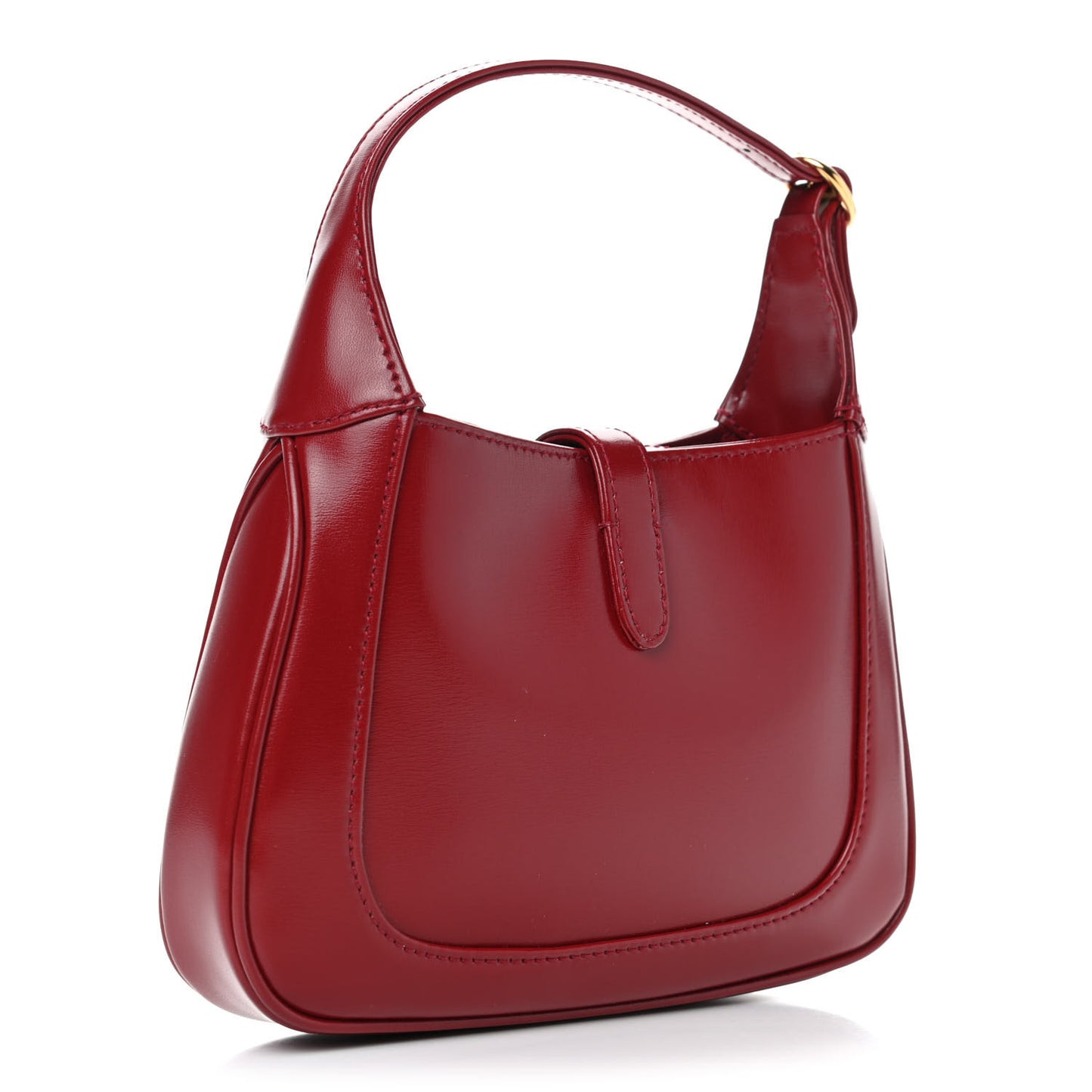 Boarded Dyana Lux Calfskin Mini Jackie 1961 Hobo New Cherry Red