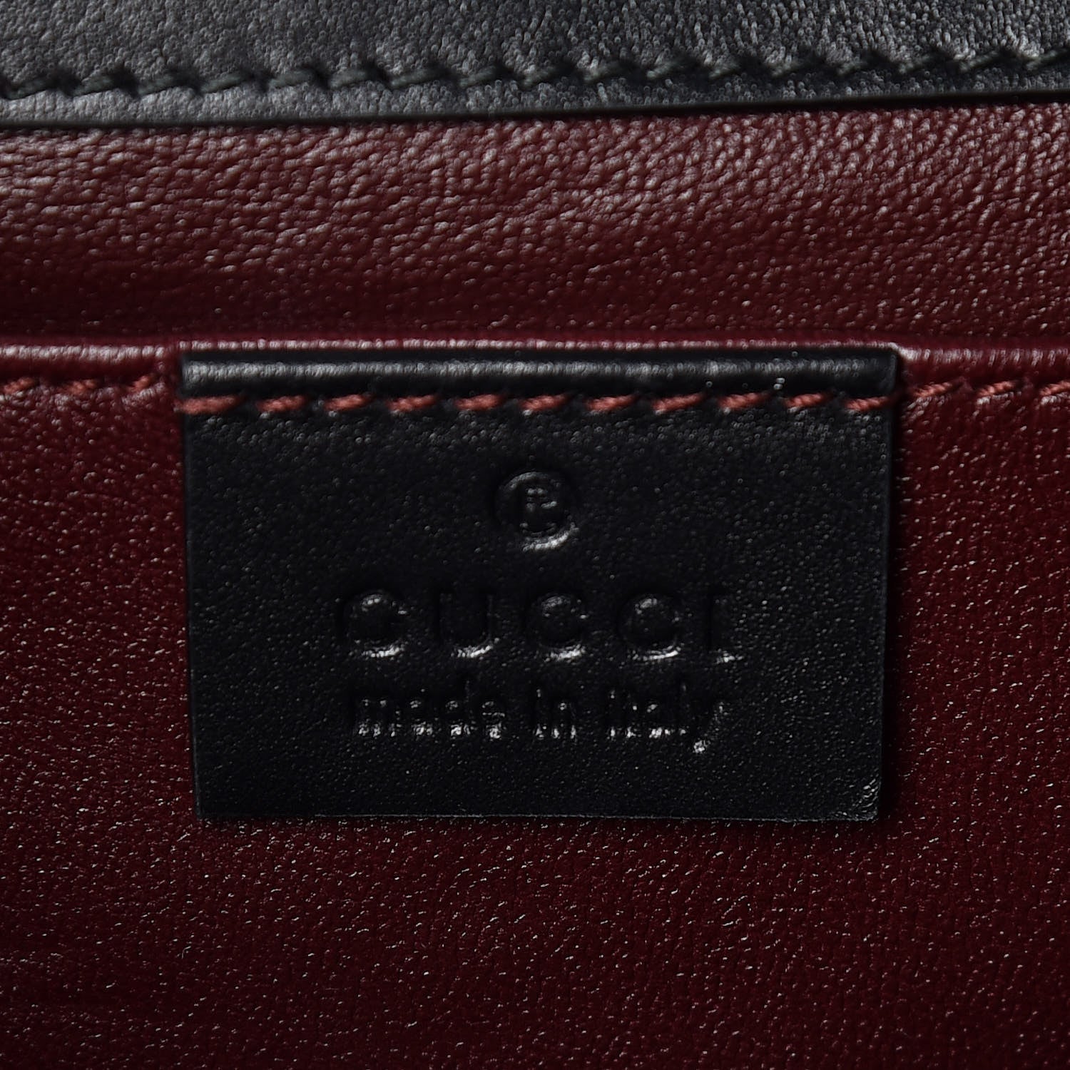 Gucci Smooth Calfskin Small Zumi Top Handle Shoulder Bag Black 6 of 10