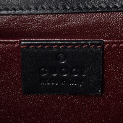 Gucci Smooth Calfskin Small Zumi Top Handle Shoulder Bag Black 6 of 10