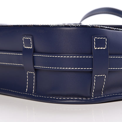 Goyard Goyardine Belvedere II MM Messenger Bag Navy 9 of 10