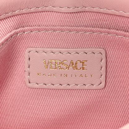Versace Lambskin Quilted Mini Kleio Crossbody Bag Light Pink 6 of 11