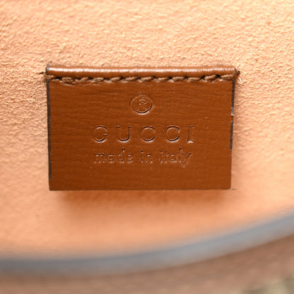 Gucci GG Supreme Monogram Mini Horsebit 1955 Shoulder Bag Beige Brown Sugar 6 of 10