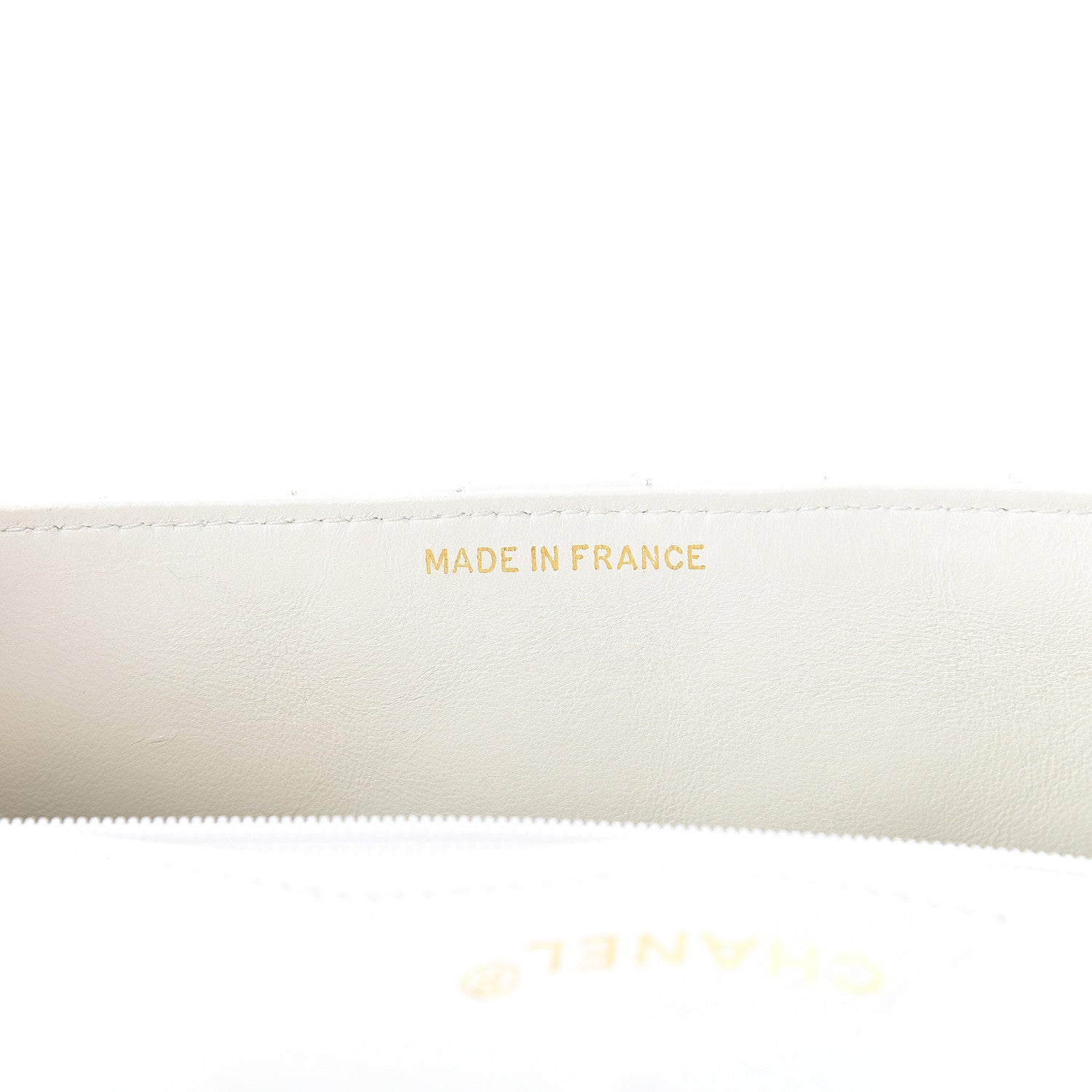 Chanel Lambskin Quilted Medium Single Flap White 7 of 18