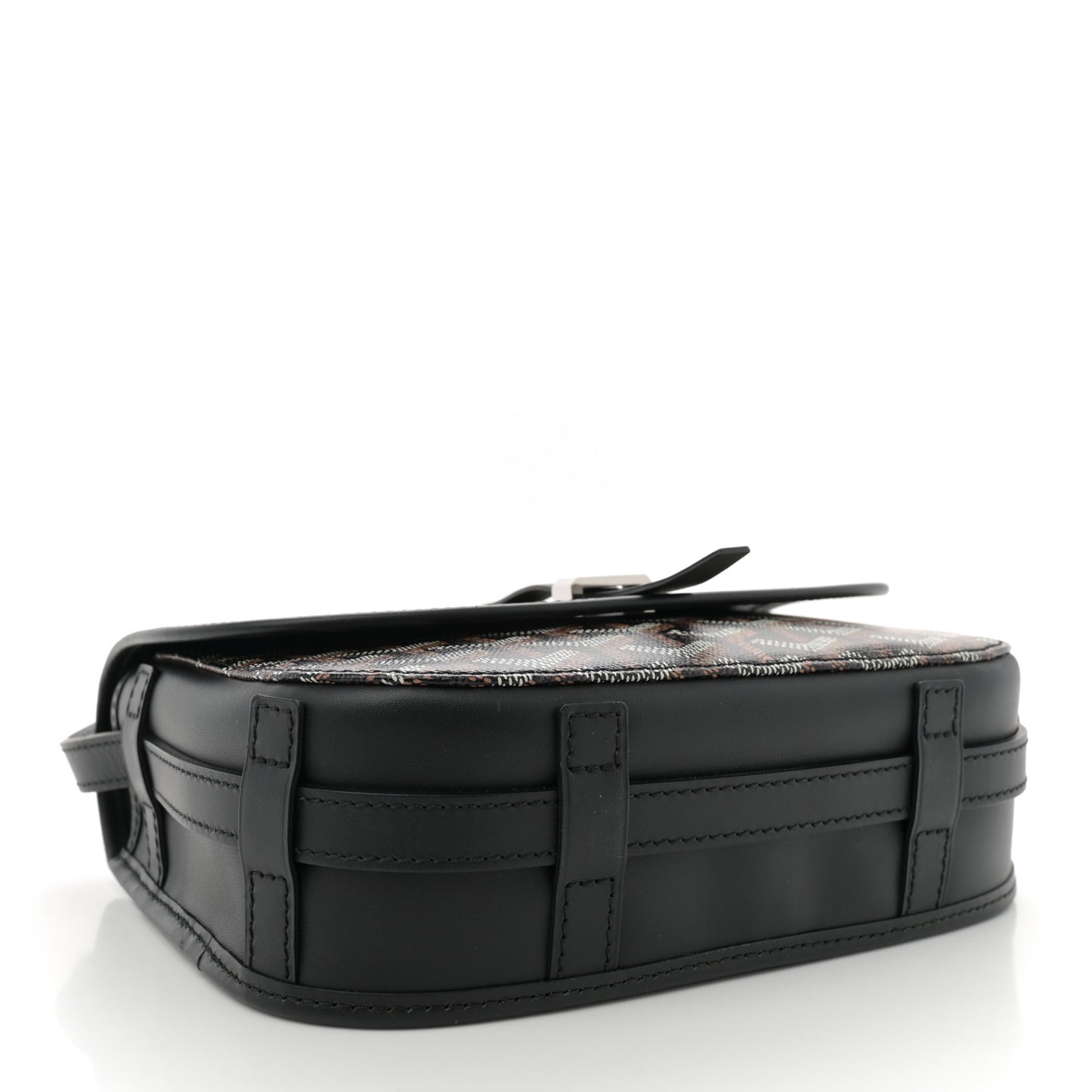 Goyardine Belvedere II PM Messenger Bag Black