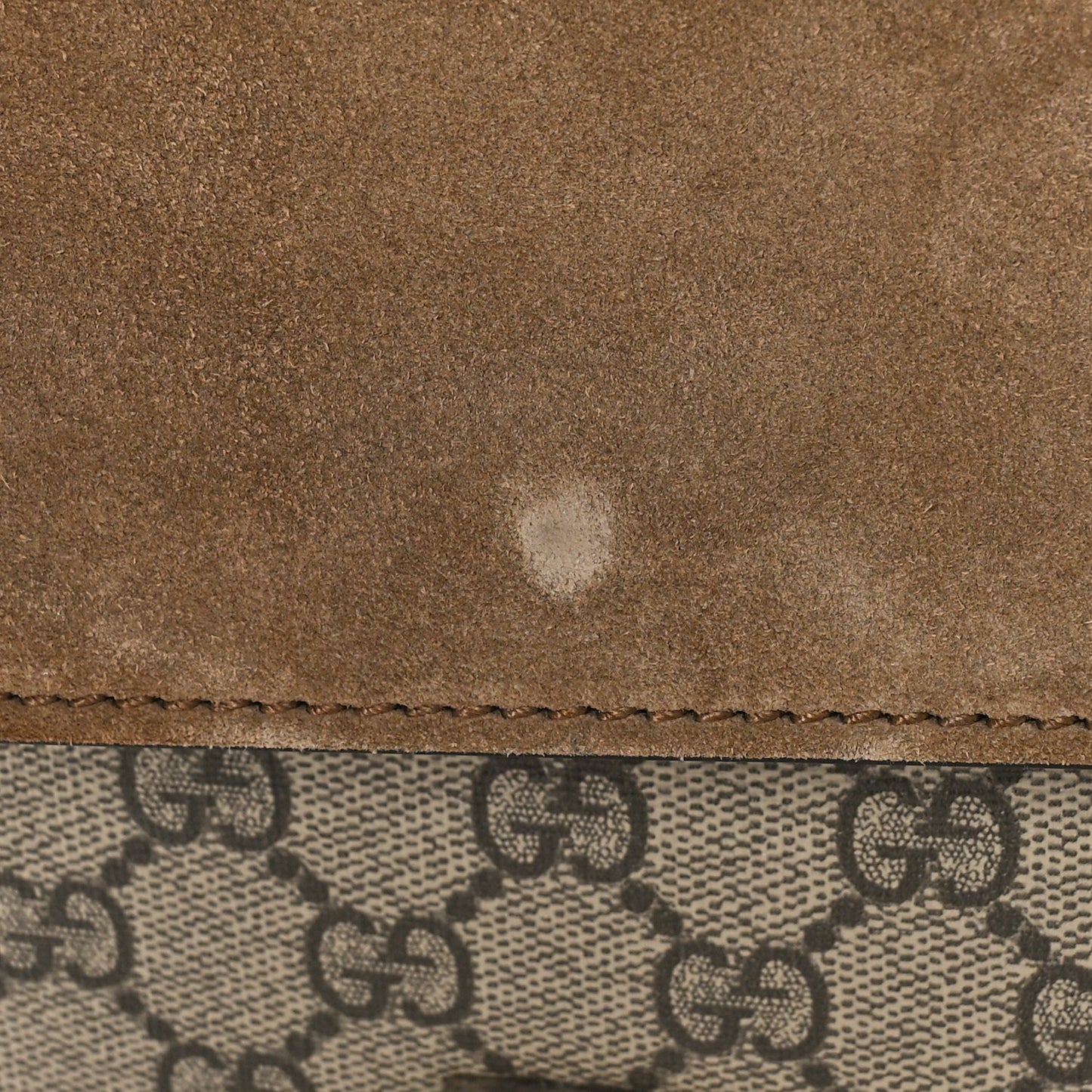 GG Supreme Monogram Mini Dionysus Shoulder Bag Taupe
