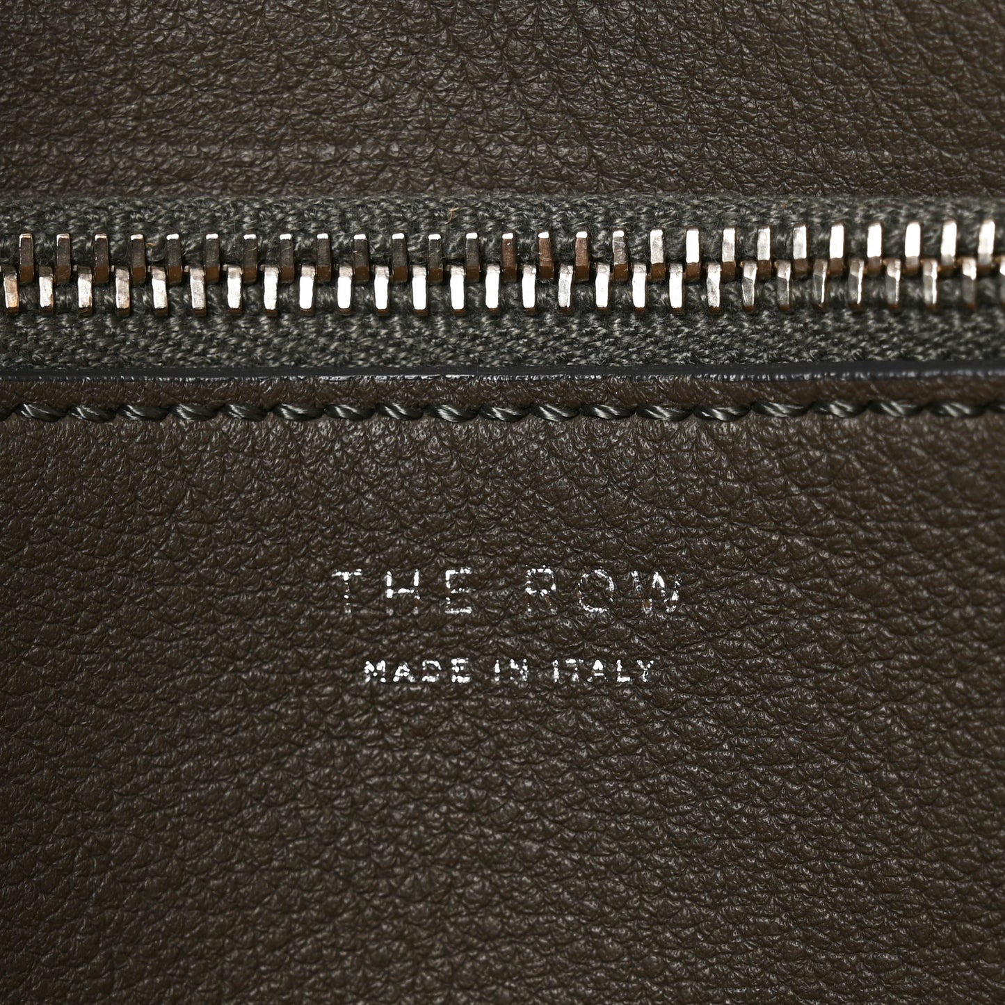 Calfskin Small Mail Bag Ash Grey