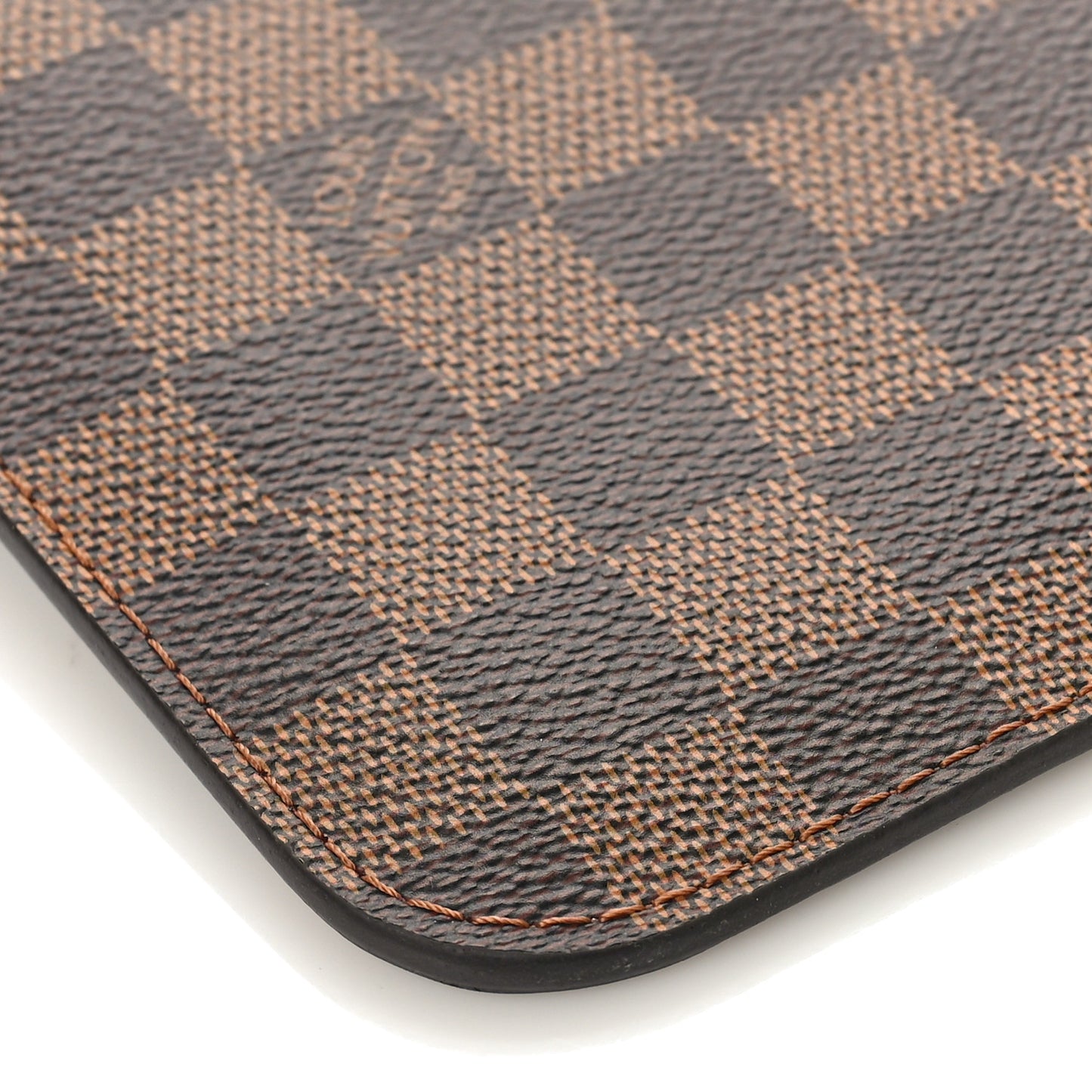 Damier Ebene Neverfull MM GM Pochette Rose Ballerine