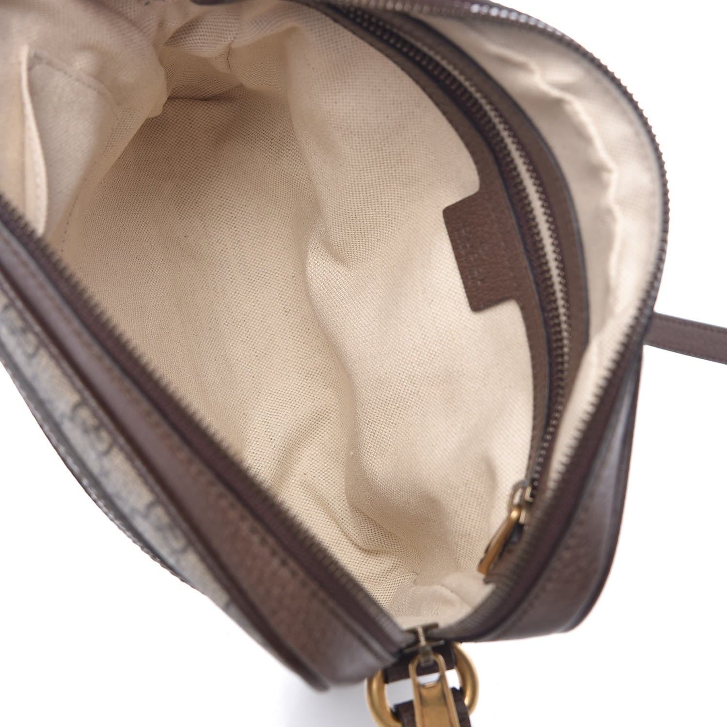 Gucci GG Supreme Monogram Web Small Ophidia Messenger Bag Brown 5 of 7