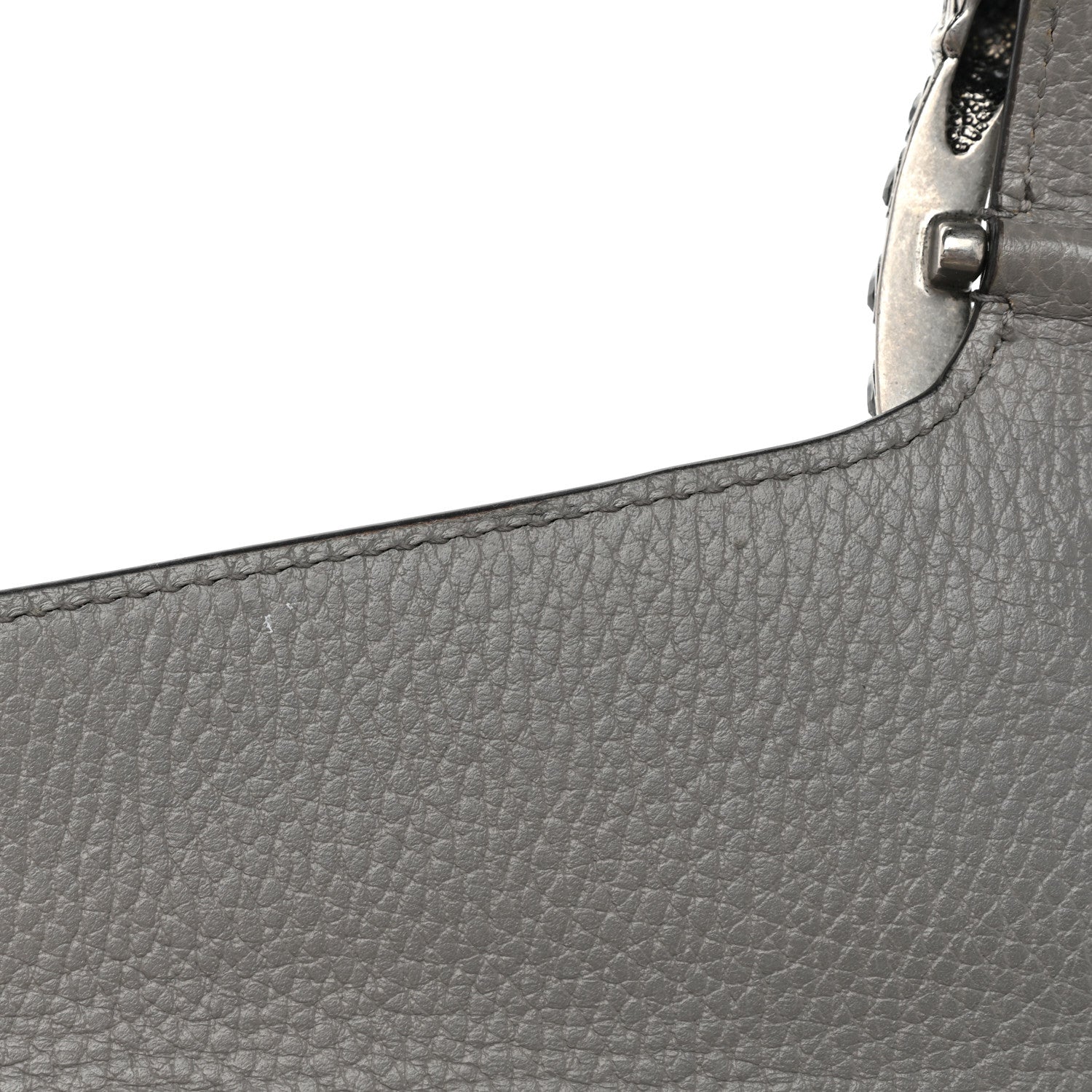 Gucci Pebbled Calfskin Small Dionysus Shoulder Bag Dusty Grey 13 of 22