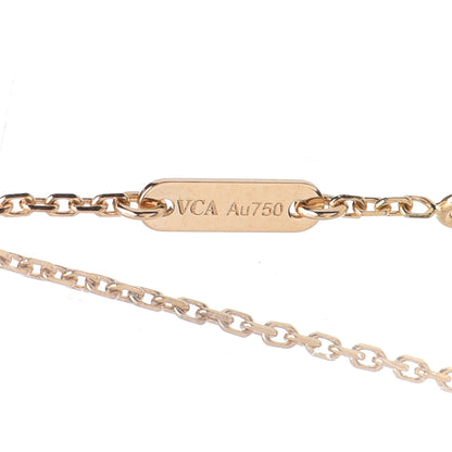 Van Cleef & Arpels 18K Yellow Gold Diamond Mini Frivole Bracelet 5 of 6