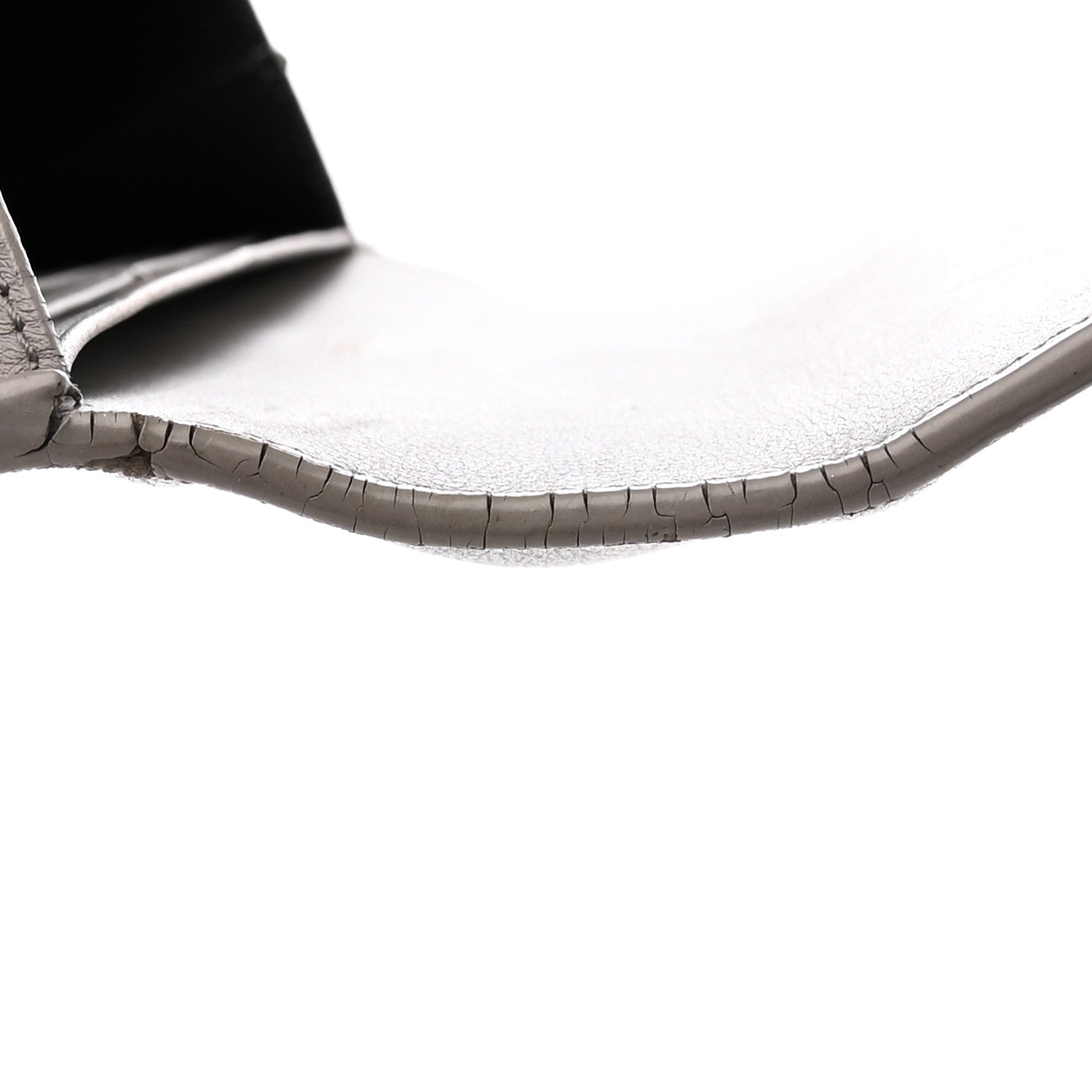 Saint Laurent Calfskin Monogram Large Flap Wallet Grey 11 of 15