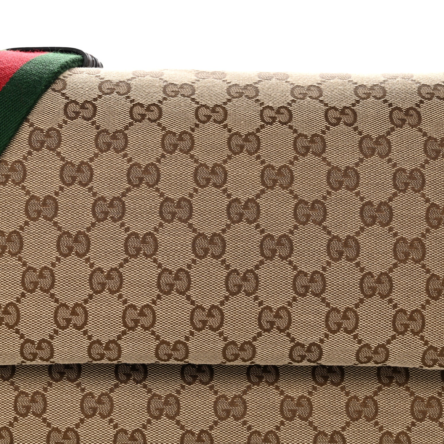Gucci GG Monogram Large Crossbody Bag Dark Brown 8 of 10
