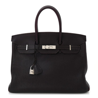 Hermes Togo Birkin 35 Raisin 1 of 11