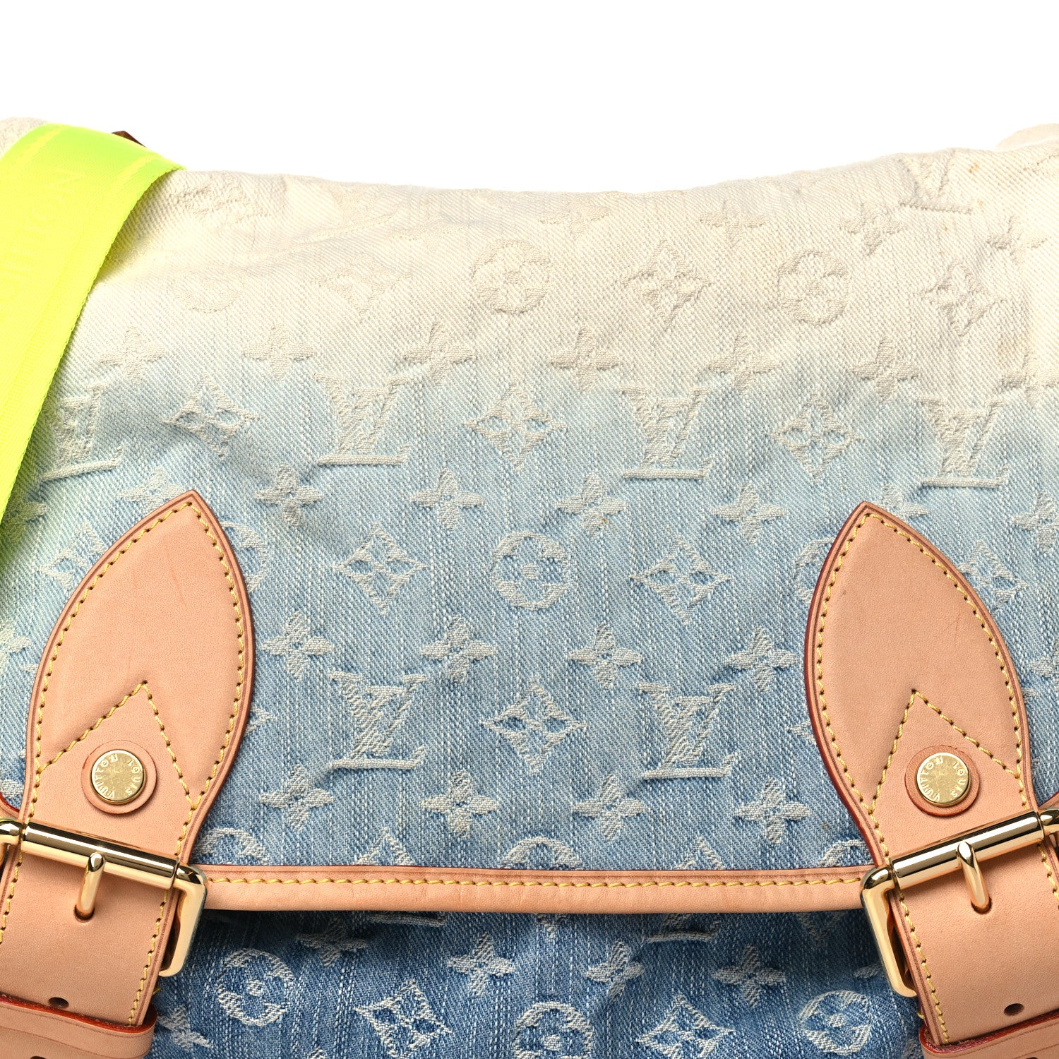 Louis Vuitton Denim Sunrise Blue 6 of 9