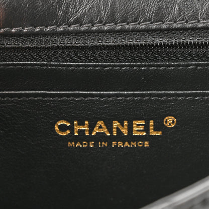 Chanel Aged Calfskin Quilted 2.55 Reissue Mini Flap Black 6 of 11