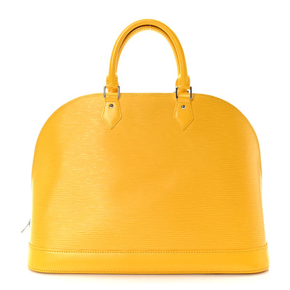 Louis Vuitton Epi Alma GM Citron 1 of 11