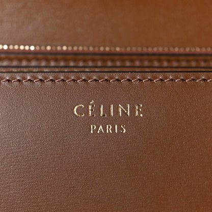 Celine Box Calfskin Medium Classic Box Flap Bag Camel 7 of 10