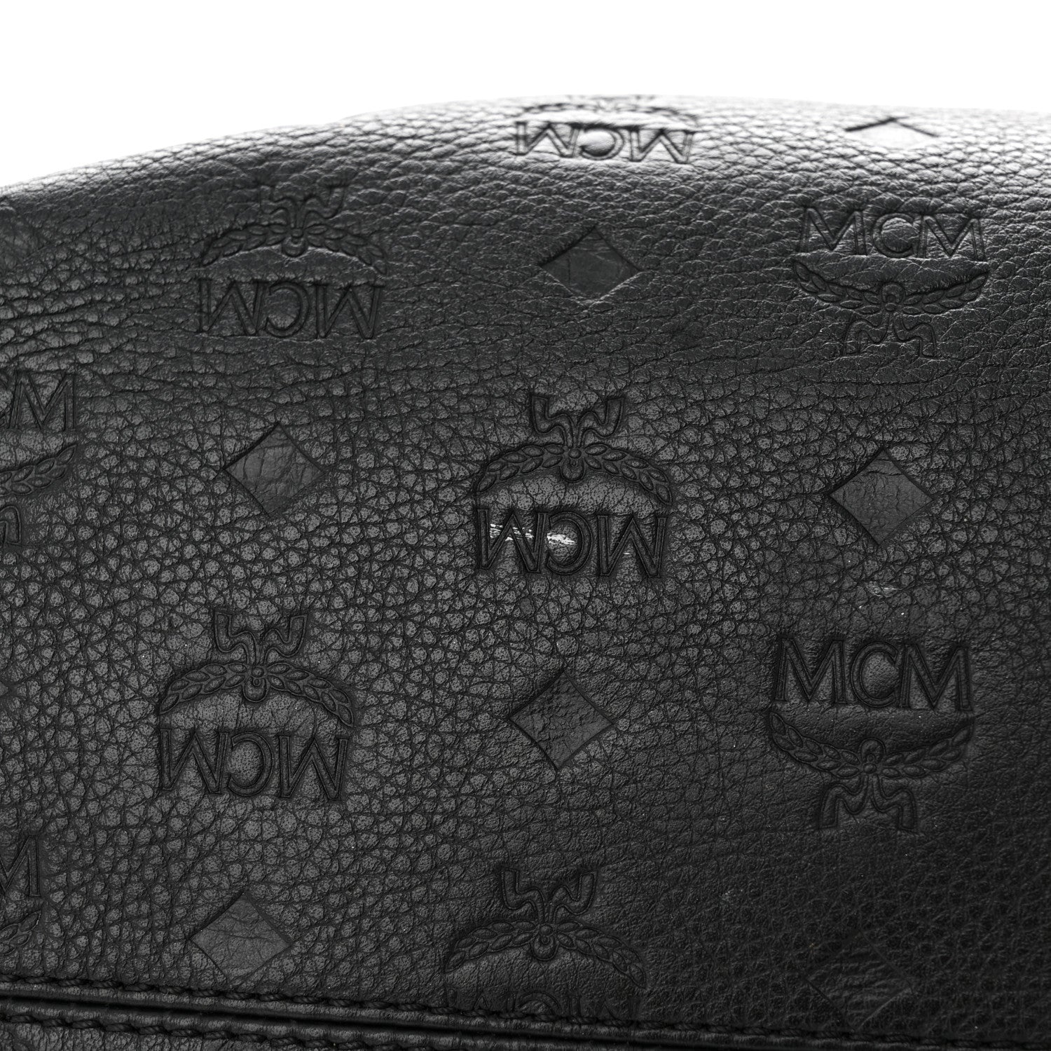 MCM Calfskin Ottomar Large Klara Hobo Black 12 of 15
