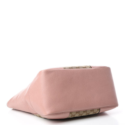 Gucci Monogram Bree Zippered Tote Beige Soft Pink 4 of 16