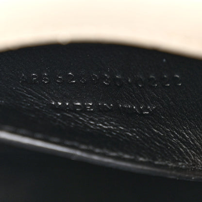 Saint Laurent Crocodile Embossed Mini Classic Monogram Cassandra Top Handle Crema Soft 7 of 17