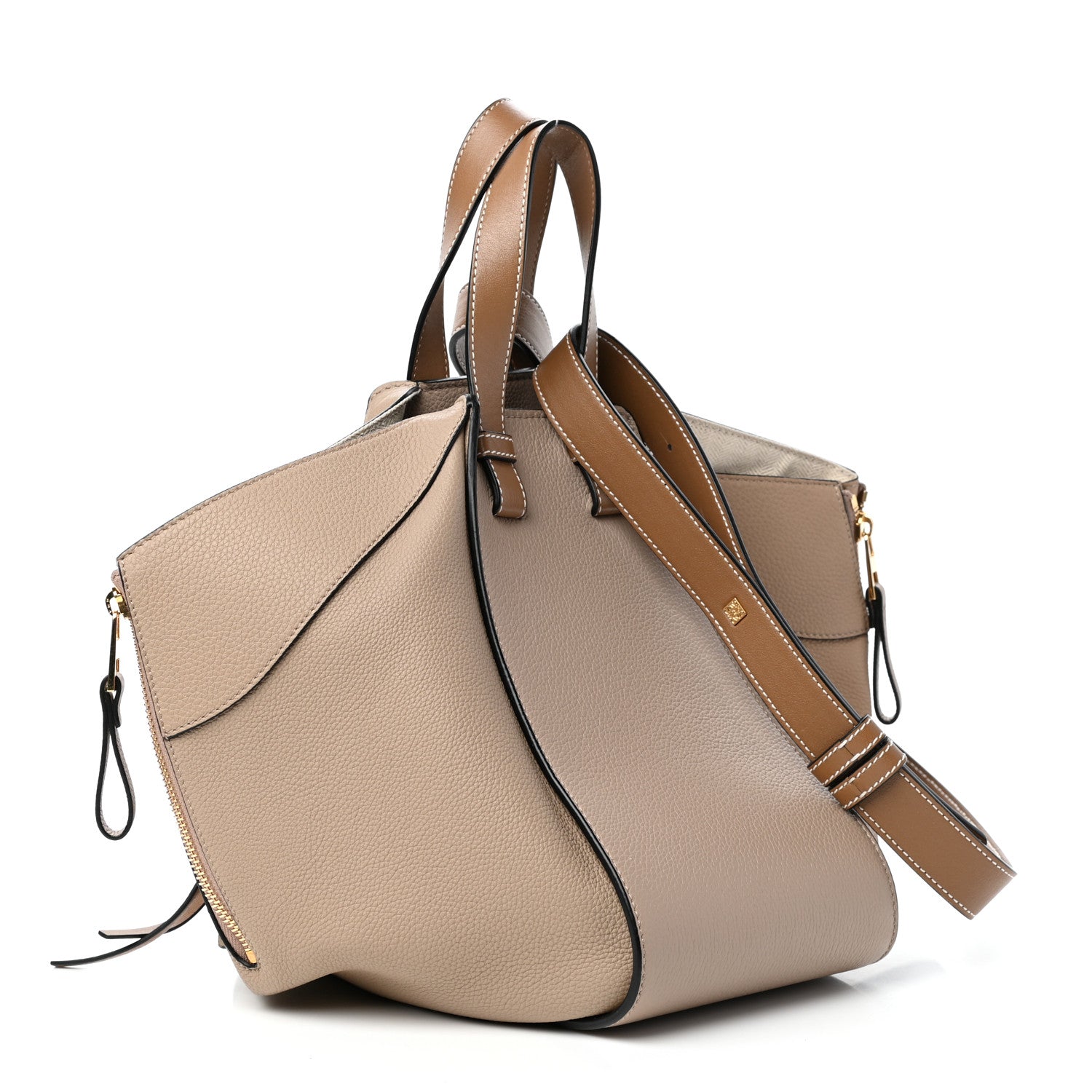 Loewe Calfskin Medium Hammock Shoulder Bag Sand Mink 3 of 10