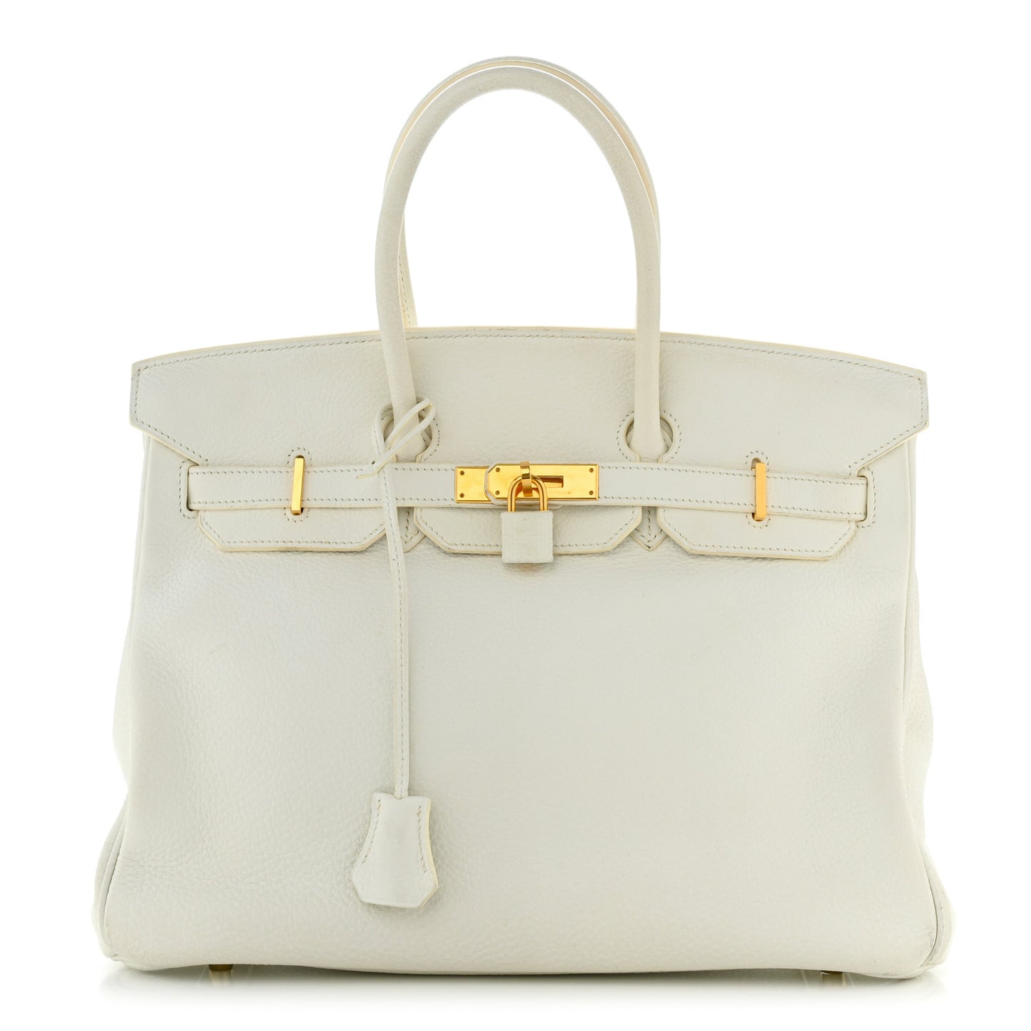 Taurillon Clemence Birkin 35 White