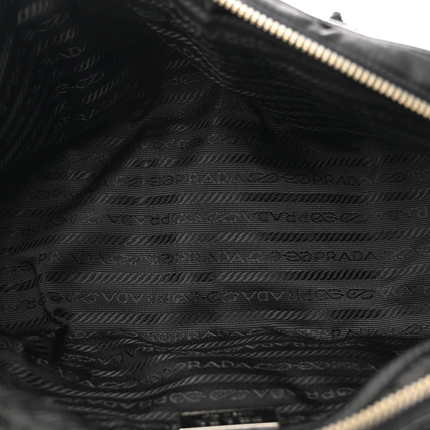 Prada Nylon Cinghiale Bowler Black 5 of 13