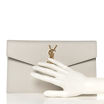 Saint Laurent Grain De Poudre Uptown Pouch Crema Soft 2 of 11