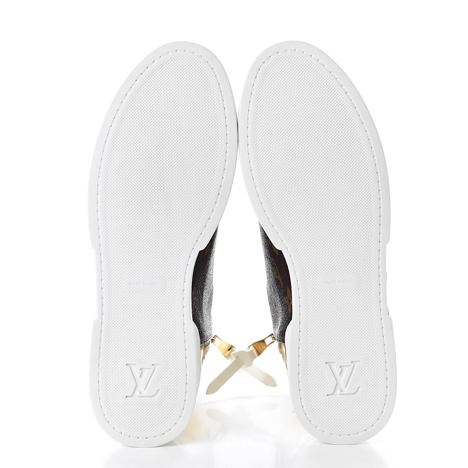 Louis Vuitton Patent Monogram Stellar Sneaker Boots 36 Gold 5 of 8
